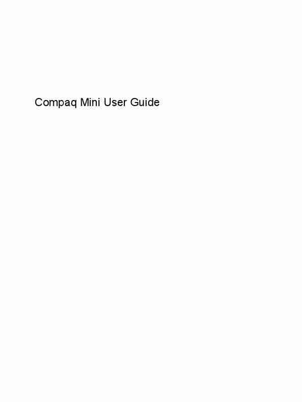 Compaq Bluetooth Headset Bluetooth Headset-page_pdf